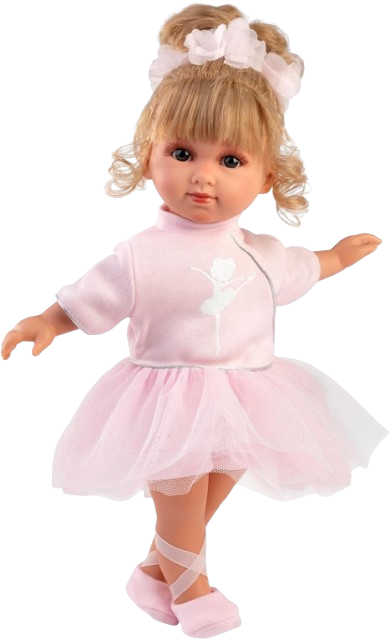 Doll Elena Ballet Shoes Blue Eyes Blonde Hair Fashion